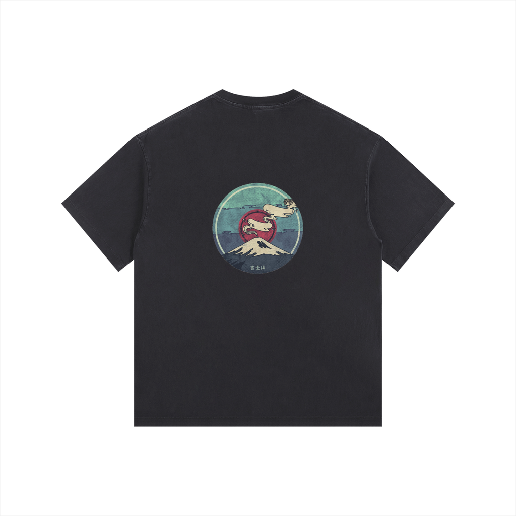 Vintage Washed Oversized Cotton T-Shirt