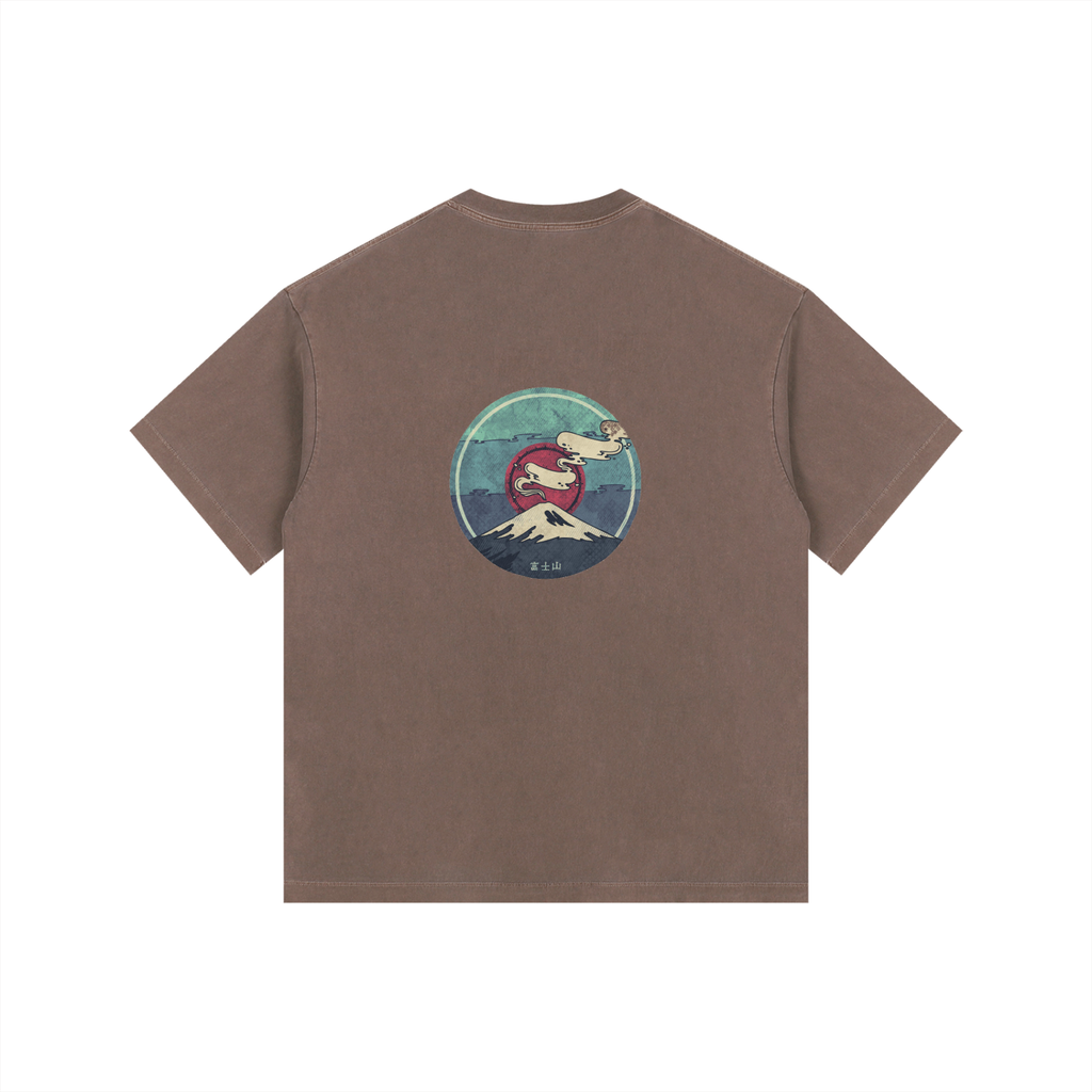 Vintage Washed Oversized Cotton T-Shirt