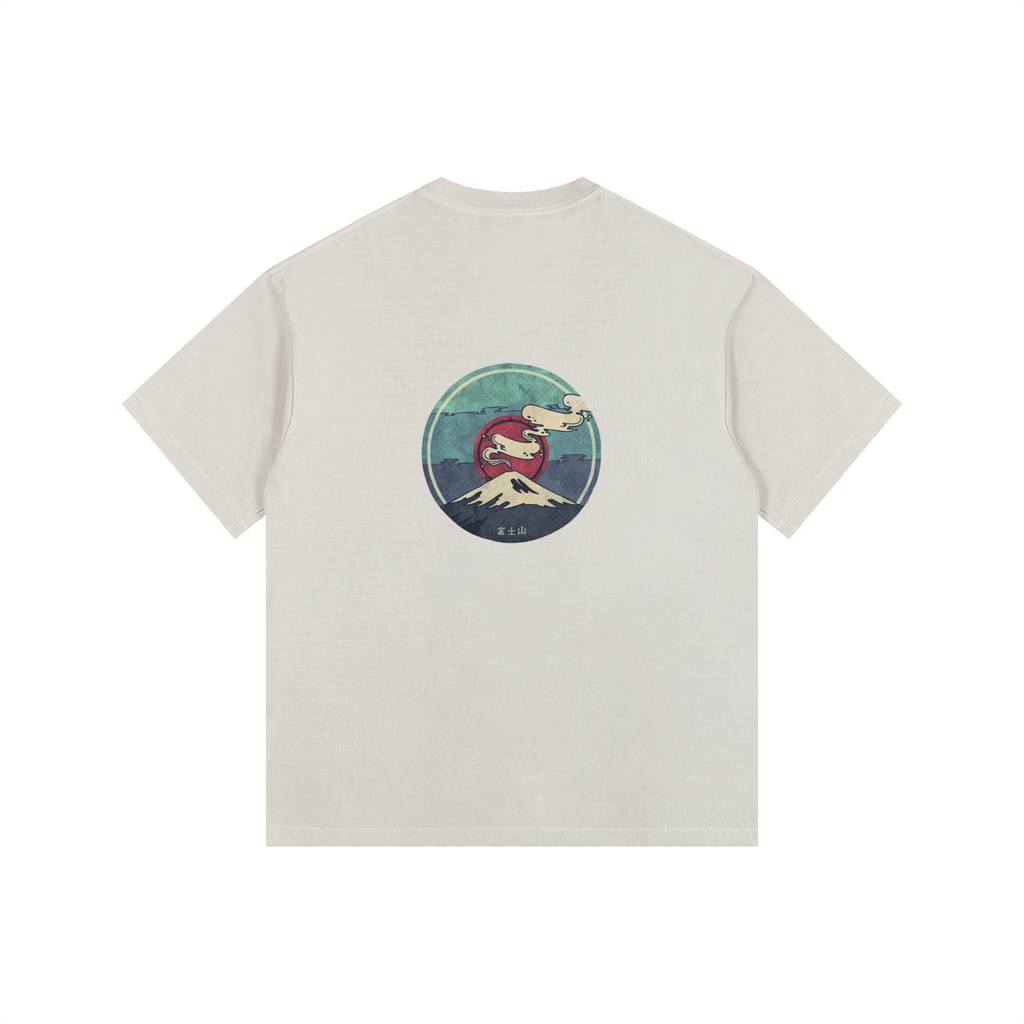 Vintage Washed Oversized Cotton T-Shirt