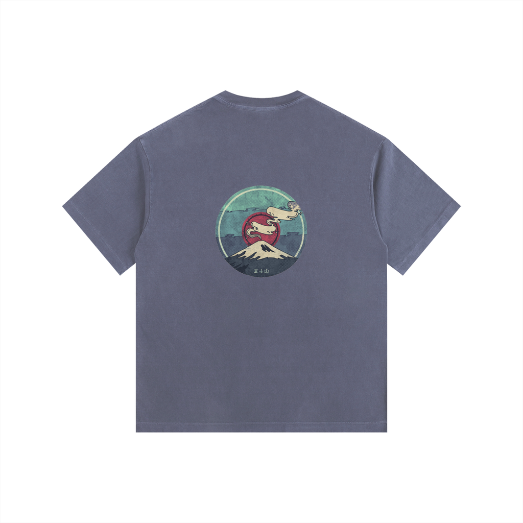 Vintage Washed Oversized Cotton T-Shirt