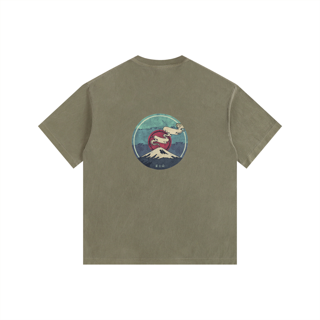 Vintage Washed Oversized Cotton T-Shirt